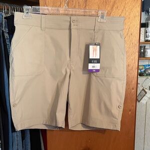 WoMen's Eddie Bower Tan Shorts